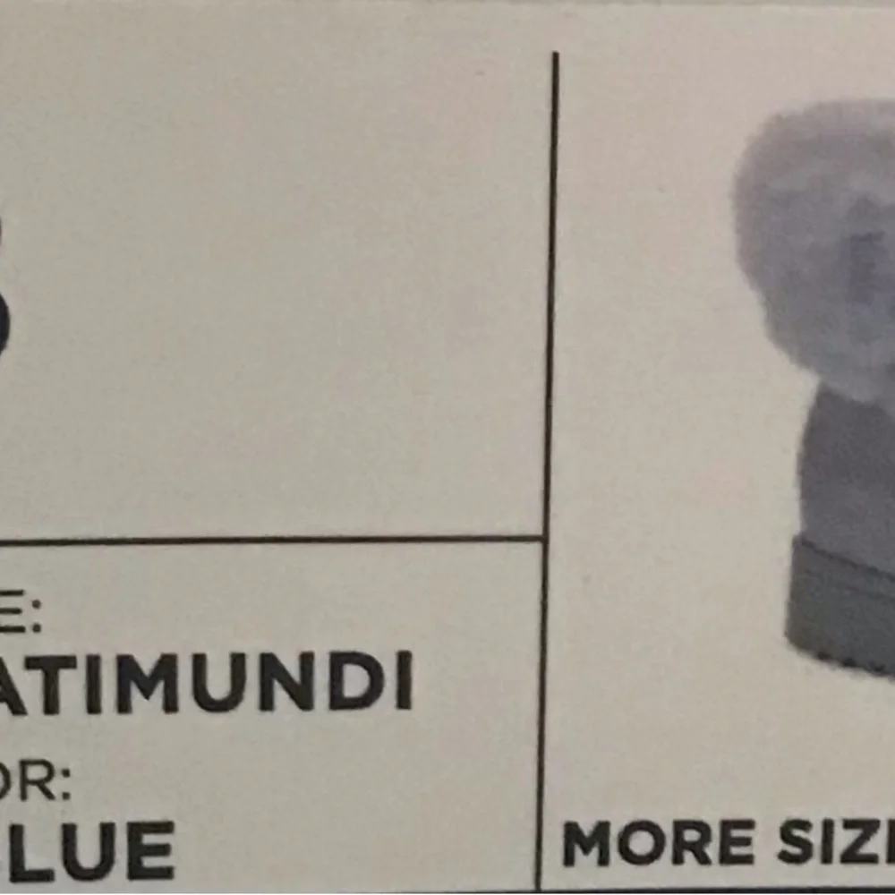 Blue Fur-Lined Boots - Picture 5 of 7